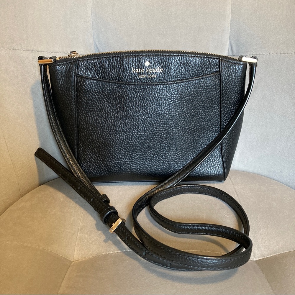 Kate Spade New York Black Leather Crossbody